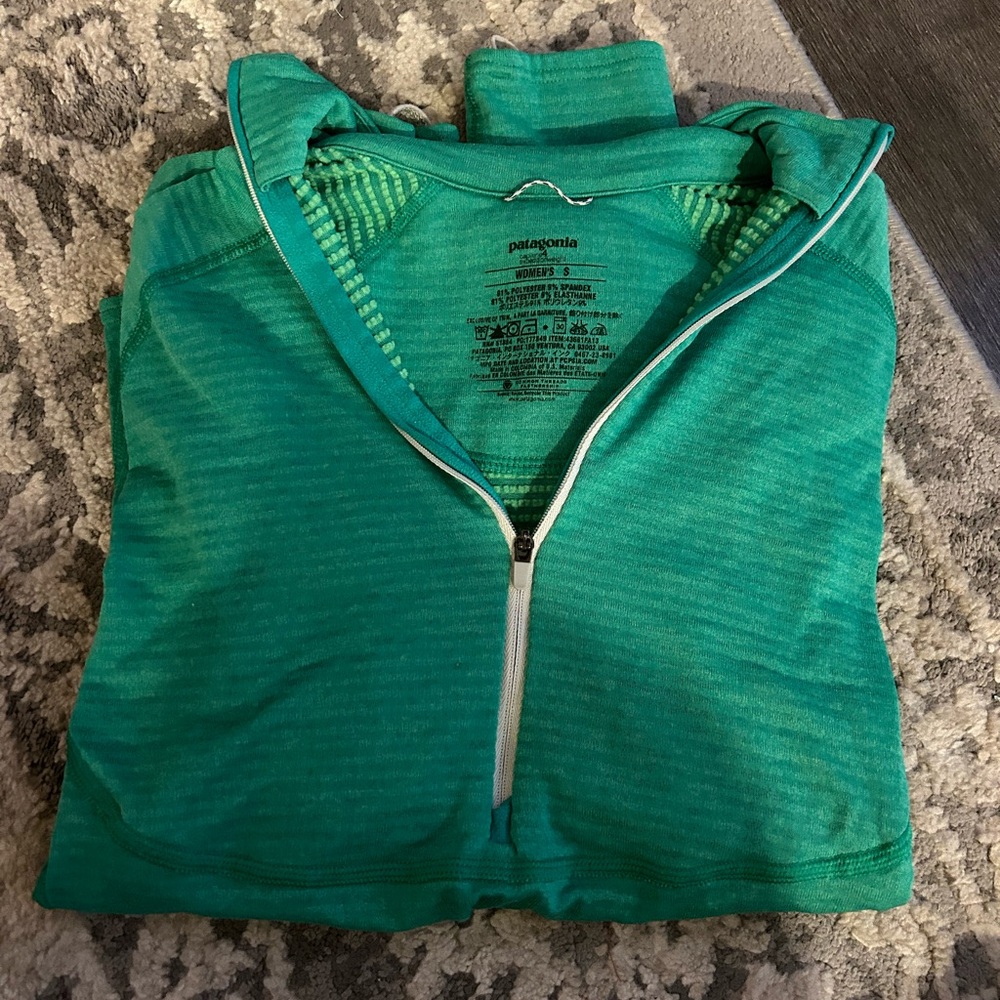 Patagonia Green Zip-Up